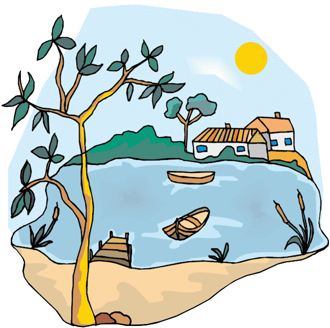 Fishing Village illustration